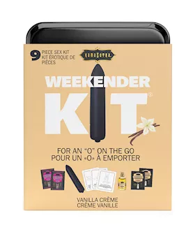 Vanilla Crème Vibrator Weekender Kit