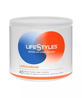 Lifestyles Bowl Large Condoms 40ct