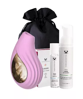 Amore Mermaid Suction Vibrator  Essentials Bundle