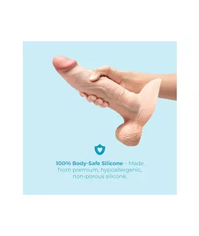 Slipskin Realistic Silicone Dildo 9 Inch