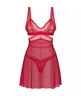 Cupide Desir Babydoll And Thong