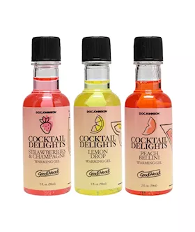 Cocktail Delights Warming Gels 59ml 3 Pack
