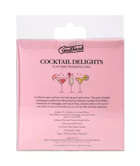 Cocktail Delights Warming Gels 59ml 3 Pack