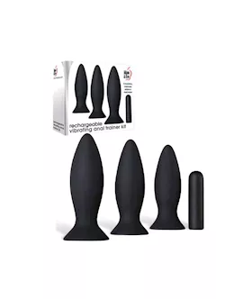 Adam & Eve Rechargeable Vibrating Anal Trainer Kit