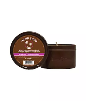 Hemp Seed 3 In 1 Massage Candle Skinny Dip (Vanilla & Fairy Floss)