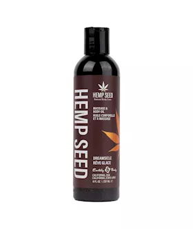 Hemp Seed Massage & Body Oil Dreamsicle Tangerine & Plum Scented 237ml