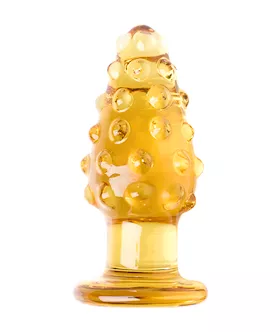 Lucent Hive Glass Butt Plug