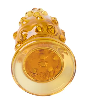 Lucent Hive Glass Butt Plug