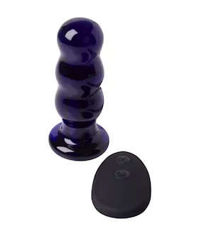 Lucent Ripple Vibrating Anal Plug