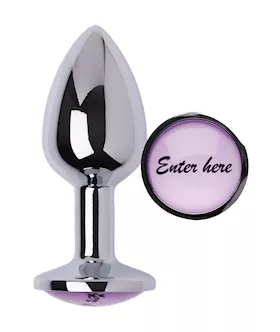 Kinki Enter Here Steel Butt Plug Small