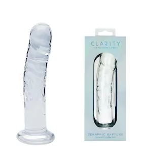 Clarity Glass Seraphic Rapture Dildo
