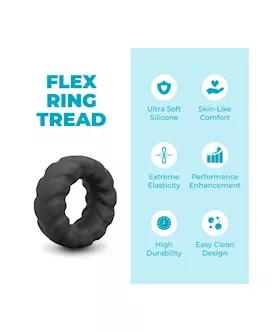 Flex Ring Tread Cock Ring
