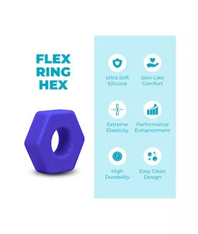 Flex Ring Hex Cock Ring