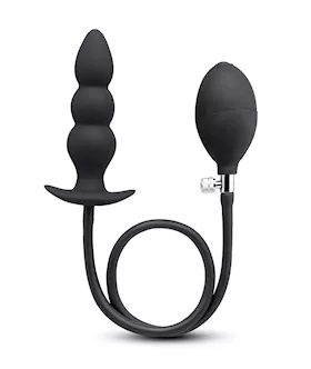 bVibe Beaded Inflatable Anal Plug