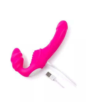 Together Strapless Remote Controlled Vibrator