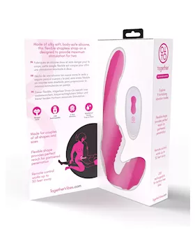 Together Strapless Remote Controlled Vibrator