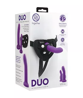 Duo Dildo & Harness Set