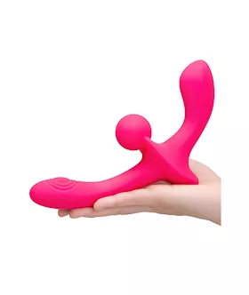 Double Tap Vibrating Strapless Strap-on