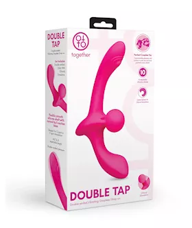Double Tap Vibrating Strapless Strap-on