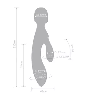 Tri Delight Wand & Rabbit Vibrator