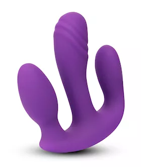 Blended Pleasure Triple-pronged Vibrator