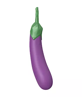 Eggplant Silicone Vibrator