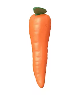Carrot Silicone Vibrator