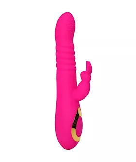 Ridged Silicone Rabbit Vibrator