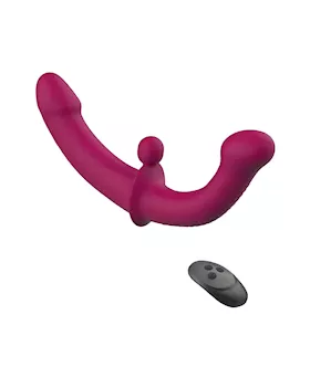Duet Strapless Strap On With Remote Control