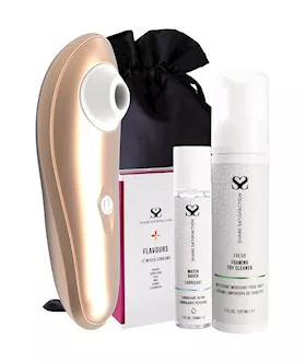 Luma Silicone Suction Vibrator - Essentials Bundle