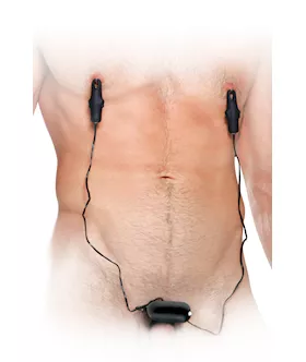 Vibrating Cockring & Nipple Clamps