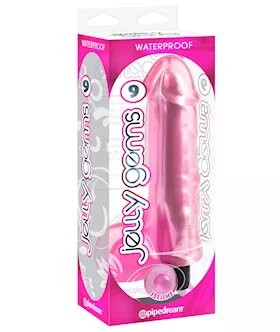 Jelly Gems No 9 Vibrating Dildo