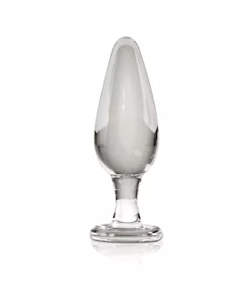 Icicles Hand Crafted Glass Anal Toy No 26