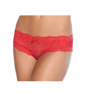 Lace Crotchless Panty