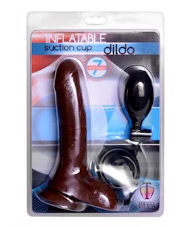Inflatable Suction Cup Dildo