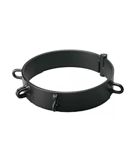 Steel Slave Collar Black 6 Inch