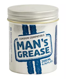Mans Grease Water Based Cream Lubricant 200 Ml
