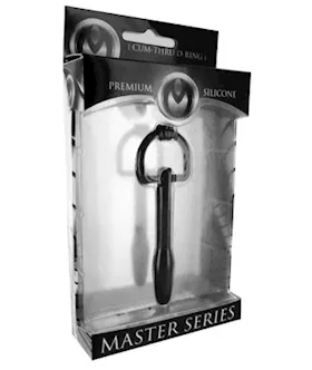 The Hallows Silicone Cum-thru D-ring Penis Plug
