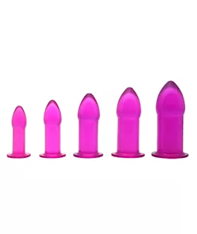 5 Piece Anal Trainer Set Purple