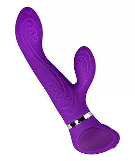 Bordello 10x Ten Mode Dual Stimulator Purple
