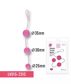Triple Ripple Anal Beads