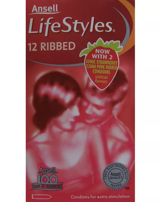 Lifestyles Ribbed 12pk