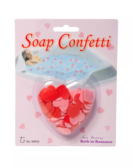 Heart Bath Soap Confetti