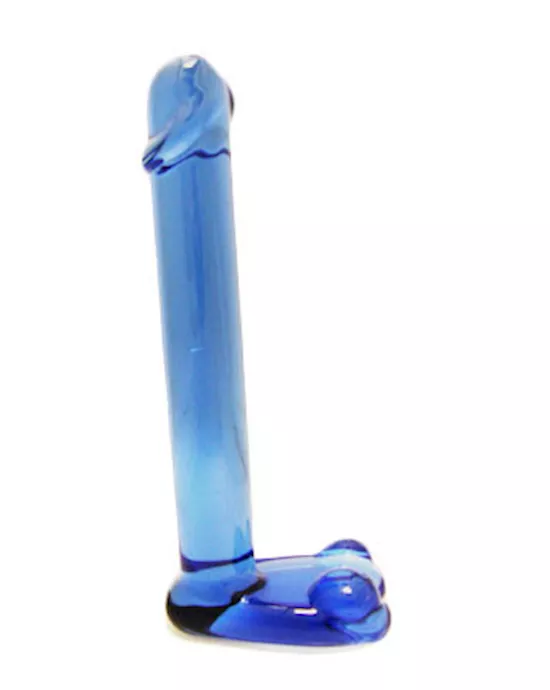 platform glass dildo
