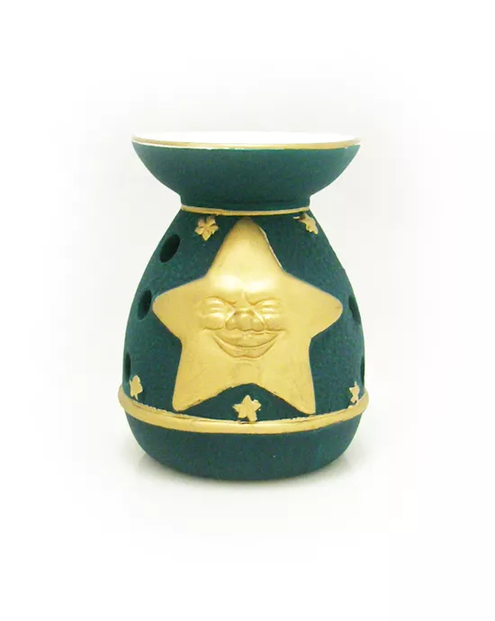 Ceramic star oil burner