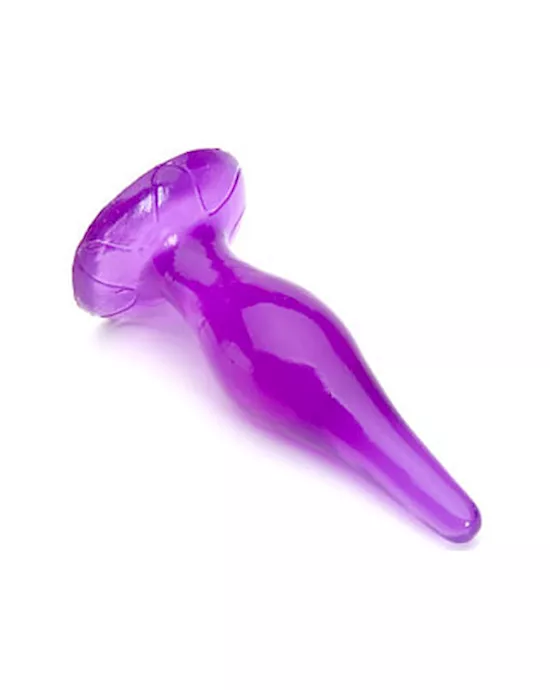 buttonhole buttplug purple