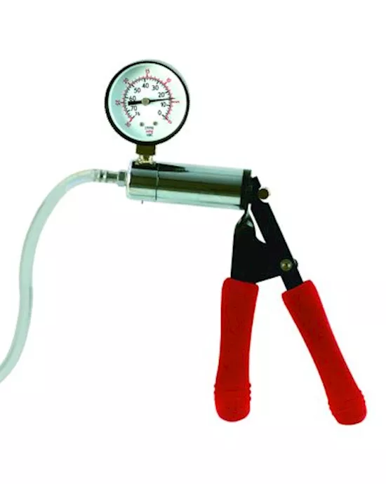 Vacuum Pump with Pressure Gauge