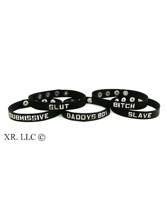 Leather ID Collar Slave