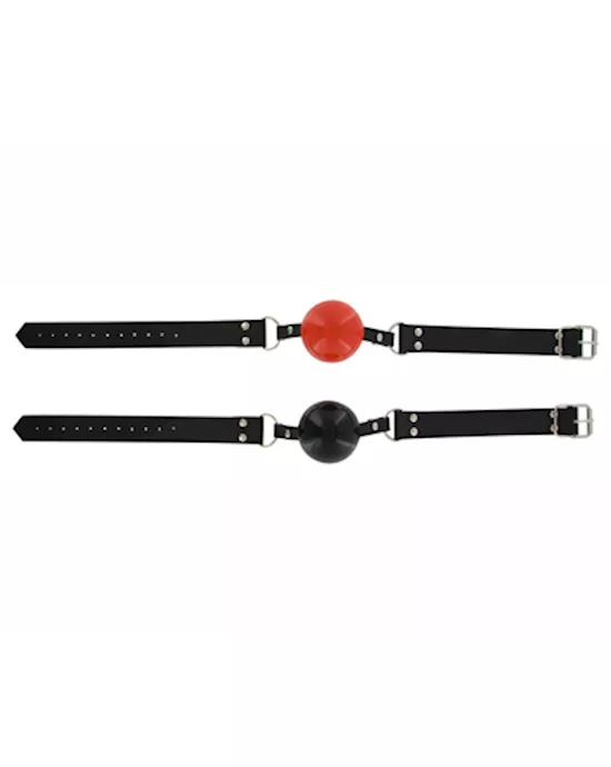 Large Leather Ball Gag