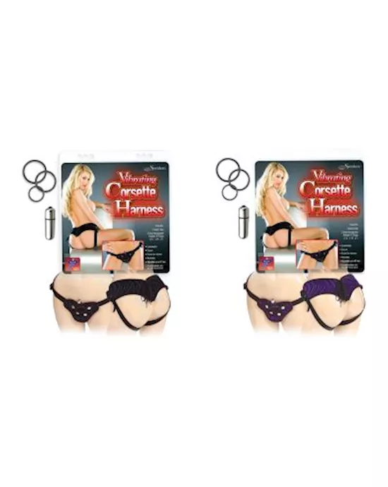Vibrating Corsette Harness